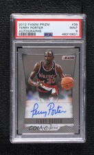 2012-13 Panini Prizm Auto Terry Porter #39 PSA 9 MINT Auto ne4