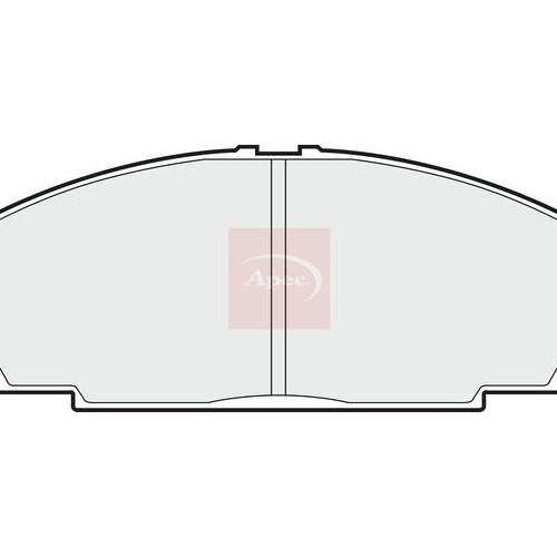 APEC Brake Pad Set, disc brake PAD835