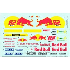 Cartograf Porsche 996 GT3 Red Bull Autorlando-sport 2003 Italian GT Decals #82