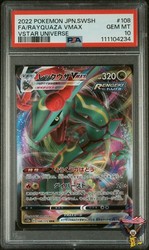 Rayquaza VMAX 108/172 VSTAR Universe Japanese Triple Rare Holo