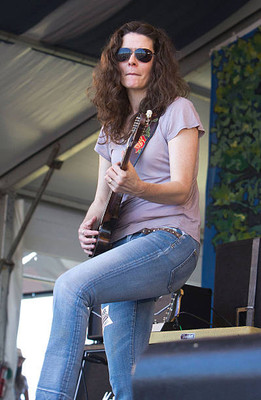 Edie Brickell during day 5 of the 2011 New Orleans Jazz & Heritage- Old Photo 4