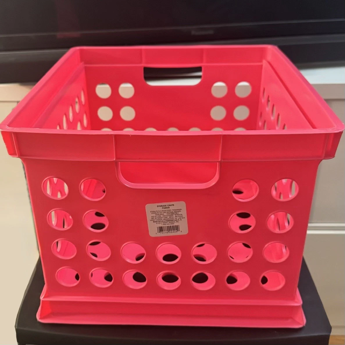 Pink Plastic Home Storage Bins & Baskets for sale - eBay