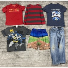 Lot of 15 Boys Clothing 5 6 7 Tommy Hilfiger Le Tigre Carters Old Navy DCBD etc
