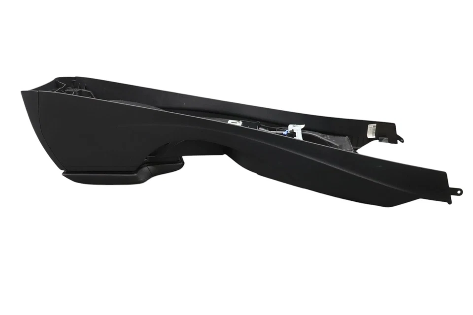 Consola central de 3 pisos BMW Active Hybrid 12-18 reposabrazos de cuero almacenamiento negro OEM Foto 4 de 4