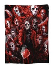 Jason Voorhees "Friday the 13th" 50" x 60" Super Soft Throw Blanket