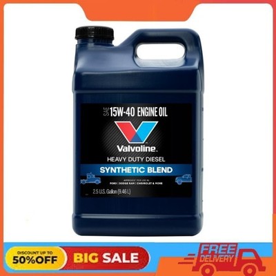 Valvoline Heavy Duty Synthetic Blend 15W-40 Diesel Engine Oil 2.5 GA