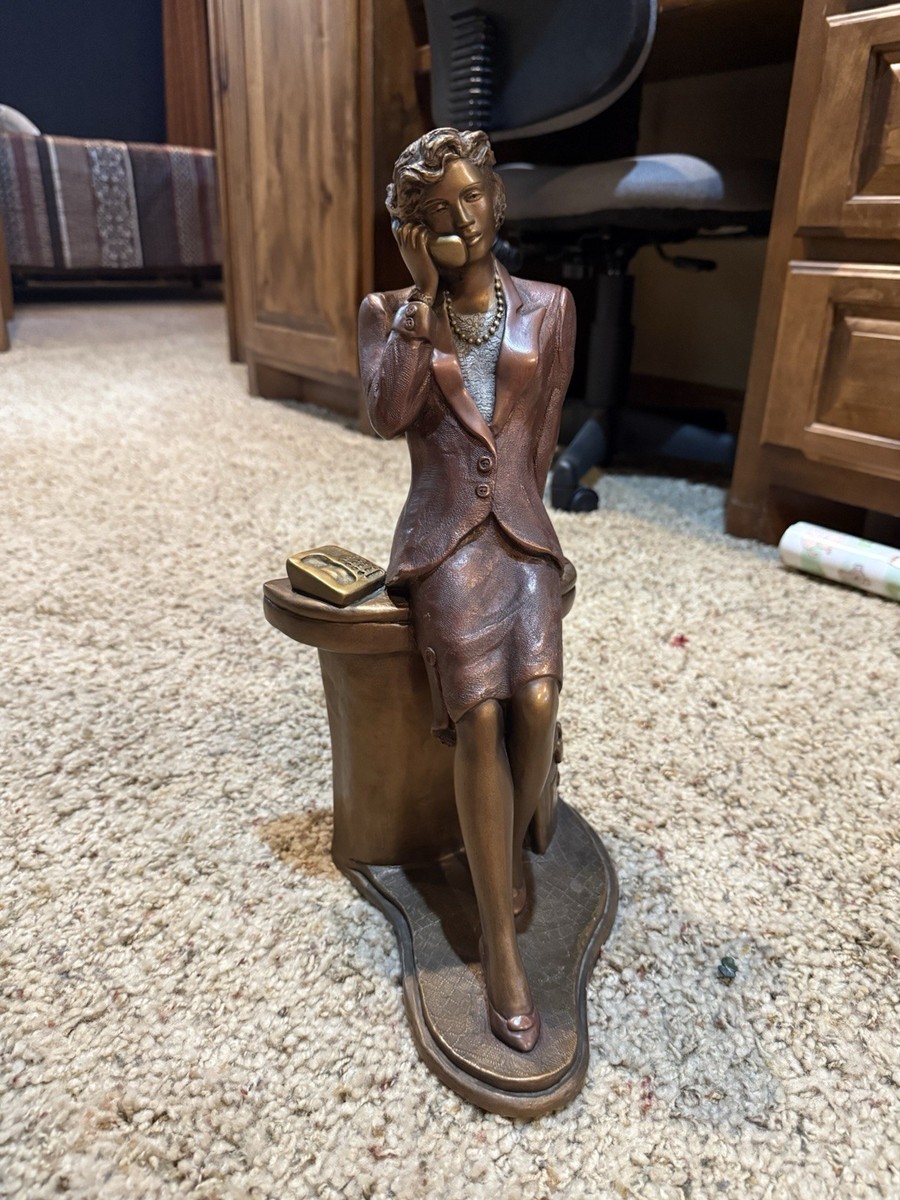 AUSTIN SCULPTURE Alice Heath 9 TO 5 Business Woman Phone 1992
