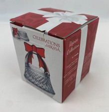 Crystal Mikasa Celebrations Ruby Red Bell w/ Box 3" #5174528 New