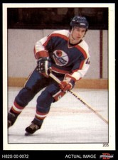 1982 Topps Stickers #205 Morris Lukowich Jets-Hockey 8 - NM/MT