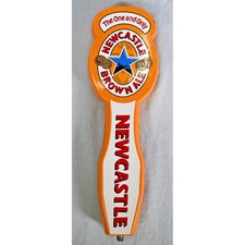 Vintage NEWCASTLE  Beer Bar Tap Handle The One and Only