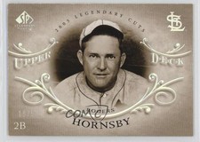 2005 SP Legendary Cuts Holofoil 19/50 Rogers Hornsby #71 HOF 0t2