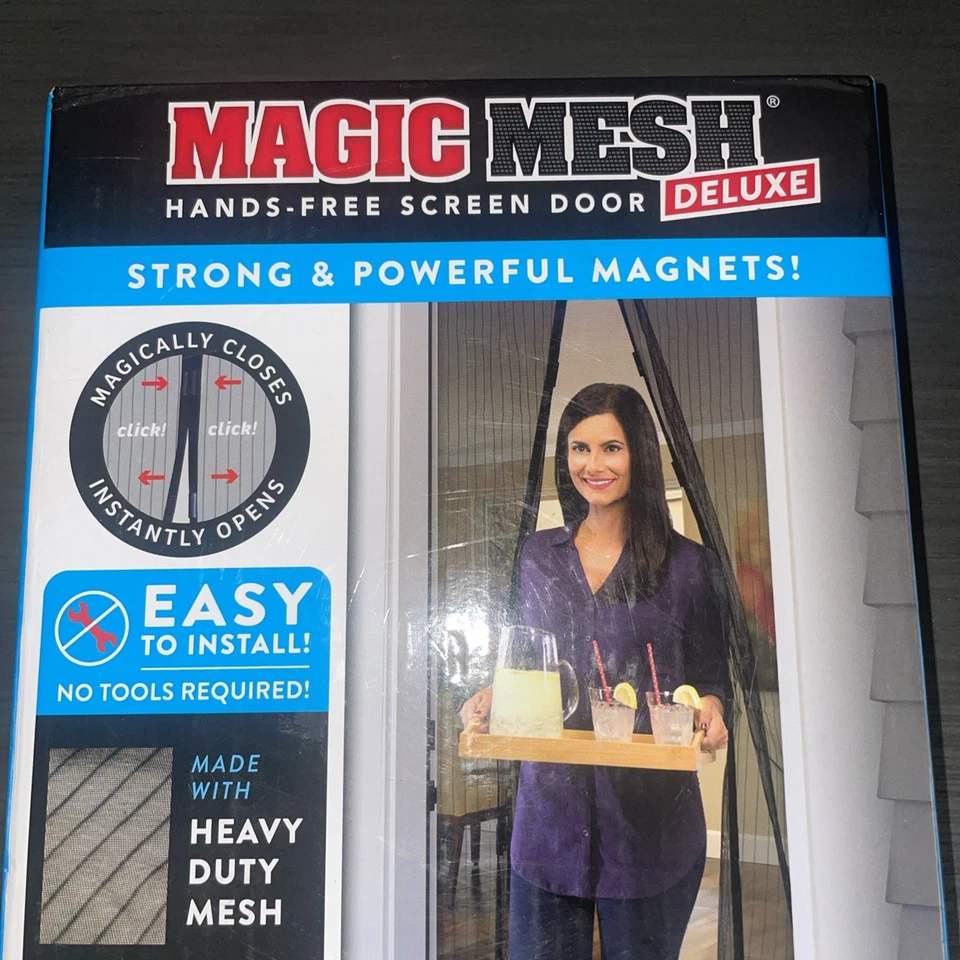 Malla Mágica Nueva Caja Sin Abrir Malla Magnética Pantalla Puerta - Imagen 2 de 4