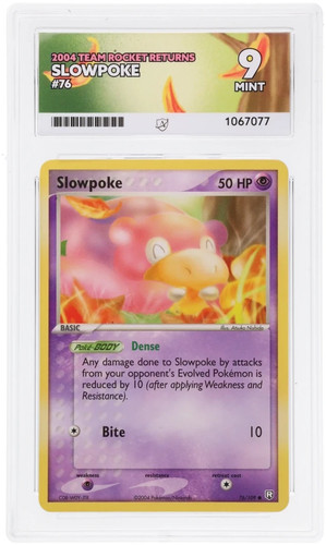 Slowpoke graded ACE 9 for sale on eBay