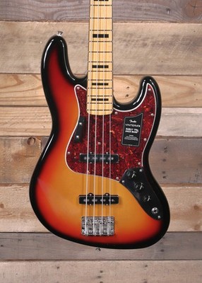 Fender Vintera III Early '70s Jazz Bass 3-Color Sunburst w/ Gigbag