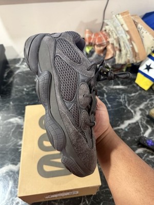 Adidas Yeezy 500 Low Utility Black Size 9 Clean Condition