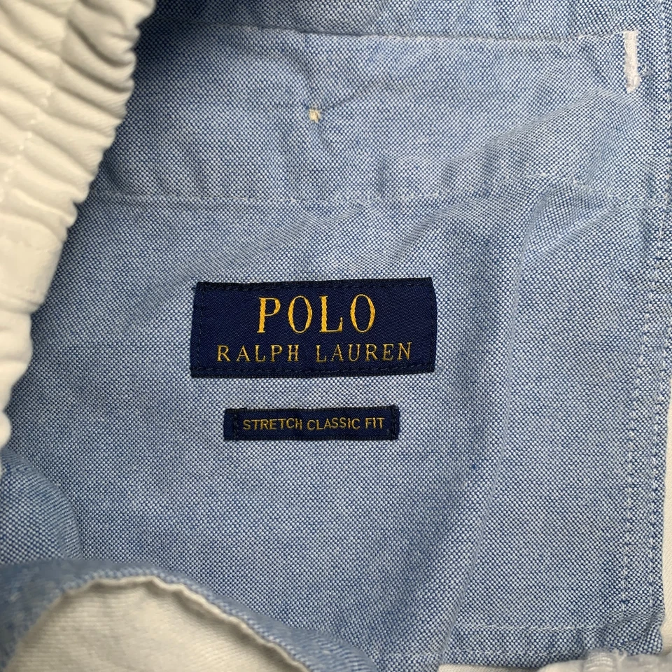 Mens Polo Ralph Lauren White All Over Embroidered Prepster 6" Shorts Sz. M - Image 3 of 4