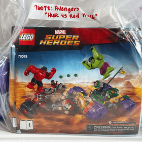 Lego Super Heroes Avengers & Marvel Sets #76107, 76131,76038,76078 All Complete