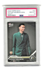 Victor Wembanyama 2023 Topps Now Draft D1 PSA 10 Wemby RC Spurs NBA Finals