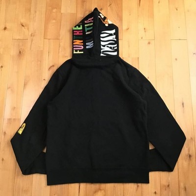 BAPE Tiger full zip hoodie black a bathing ape NIGO Size L | eBay