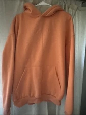 Women’s Comfrt Hoodie Coral Lg