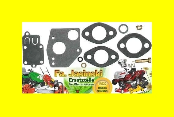 MARKENLOS Vergaser Reparatursatz für B+S Agria 5300