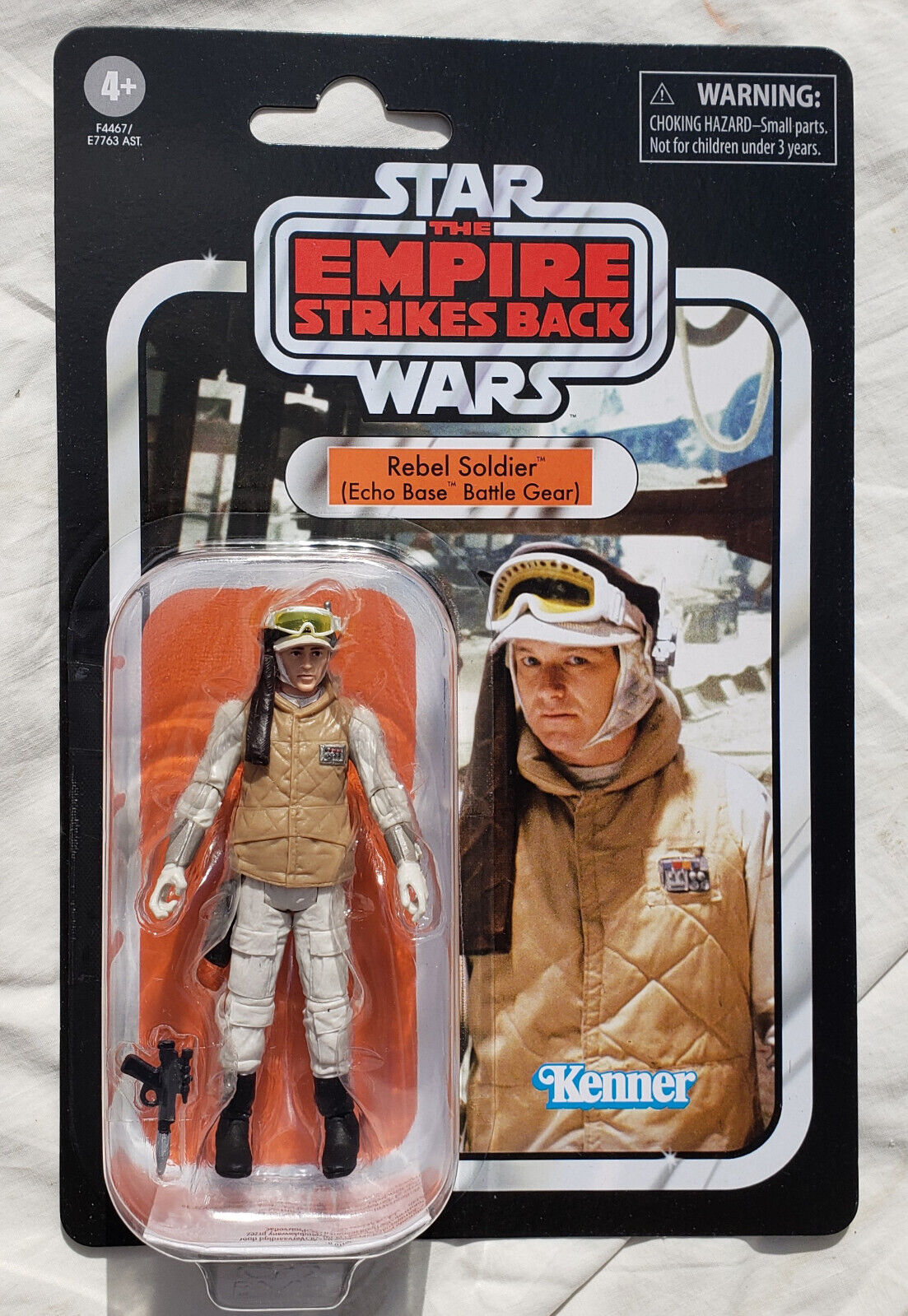 Star Wars Vintage Collection Rebel Soldier Hoth Echo Base VC68 3.75 Figure MOC