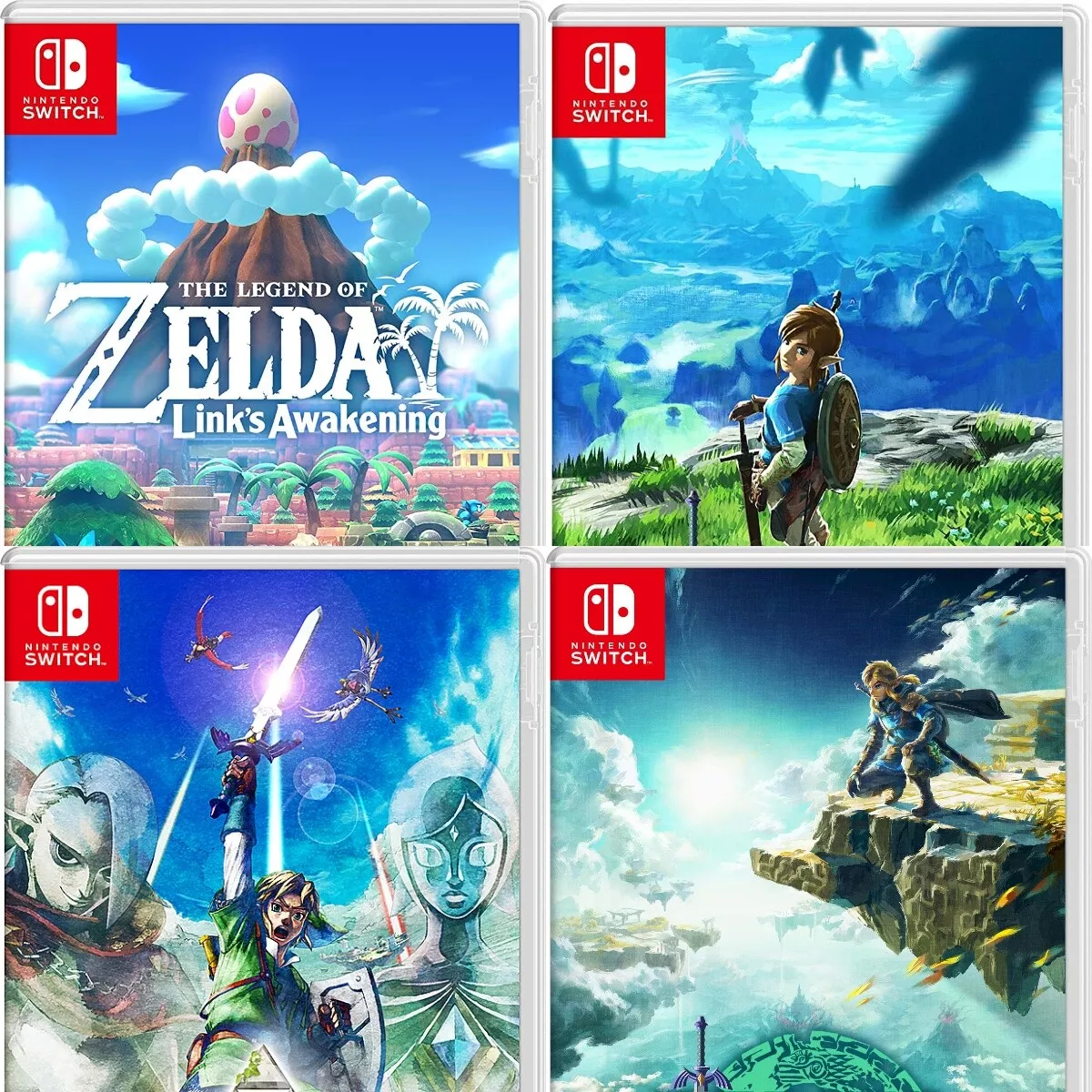 Legend of Zelda Nintendo Switch Games - Choose Your Game