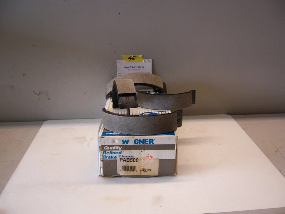 Zapatas de freno Ford Escort/Mercury Lynx 1981-90 2 puertas 7" diámetro Pab500 Wagner Foto 3 de 4