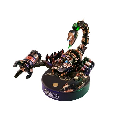 ROKR 3D Metal Puzzle Electric Scorpion Model Toys Assembly Jigsaw Puzzle Gifts - Picture 5 of 9
