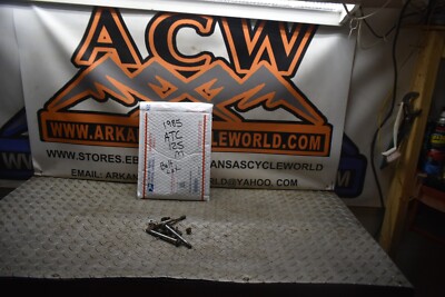 535 PART BOLT LOT TEAR DOWN   85 HONDA  ATC125 M ATC 125 TRI WHEELER FREE SHIP