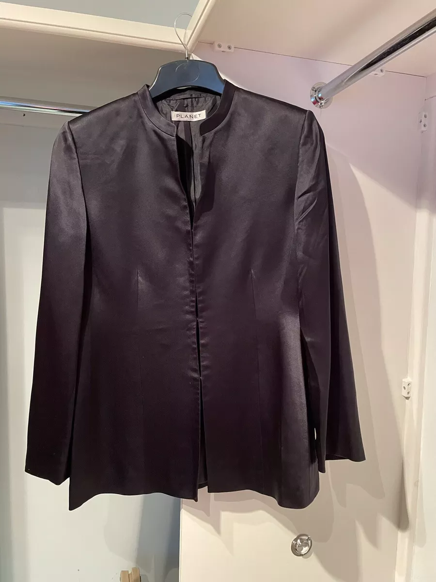Satin evening sale jacket