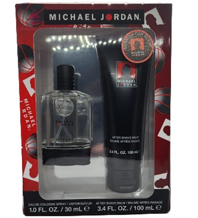 Juego de 2 piezas Michael Jordan por Michael Jordan para hombre-1,0 oz EDC Sp+3,4 oz AS/Balm Foto 2 de 3