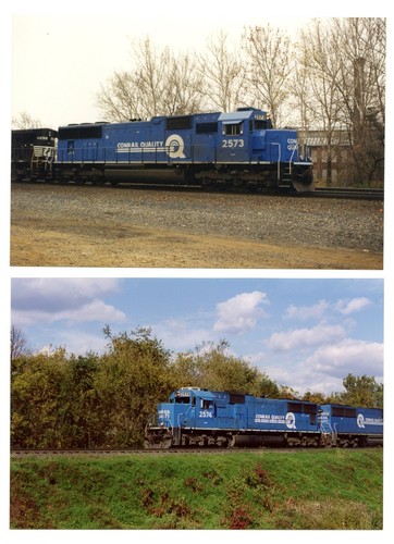 Lot of 10 Conrail Locomotive ORIGINAL 4 x 6 Color Photo Prints - Picture 4 of 5