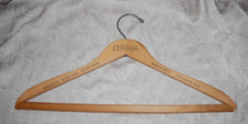 Wooden Battlesteins Vintage Hanger with Houston Texas Store Locations