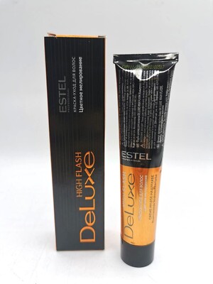 Estel DeLuxe High Flash Creme-Pflege-Haarfarbe verschiedene Nuancen 60ml F54