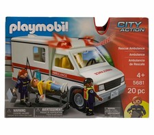 playmobil rescue ambulance playset