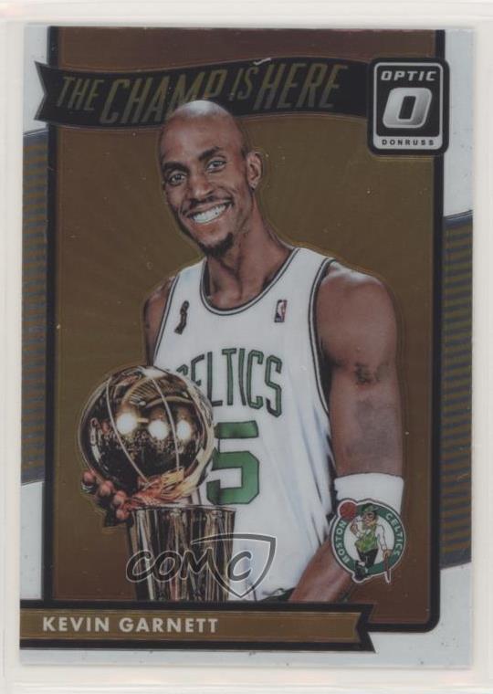 2016-17 Panini Donruss Optic The Champ is Here Kevin Garnett #11 HOF