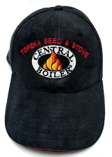 TOPEKA SEED & STOVE Central Boiler black adjustable hat / cap