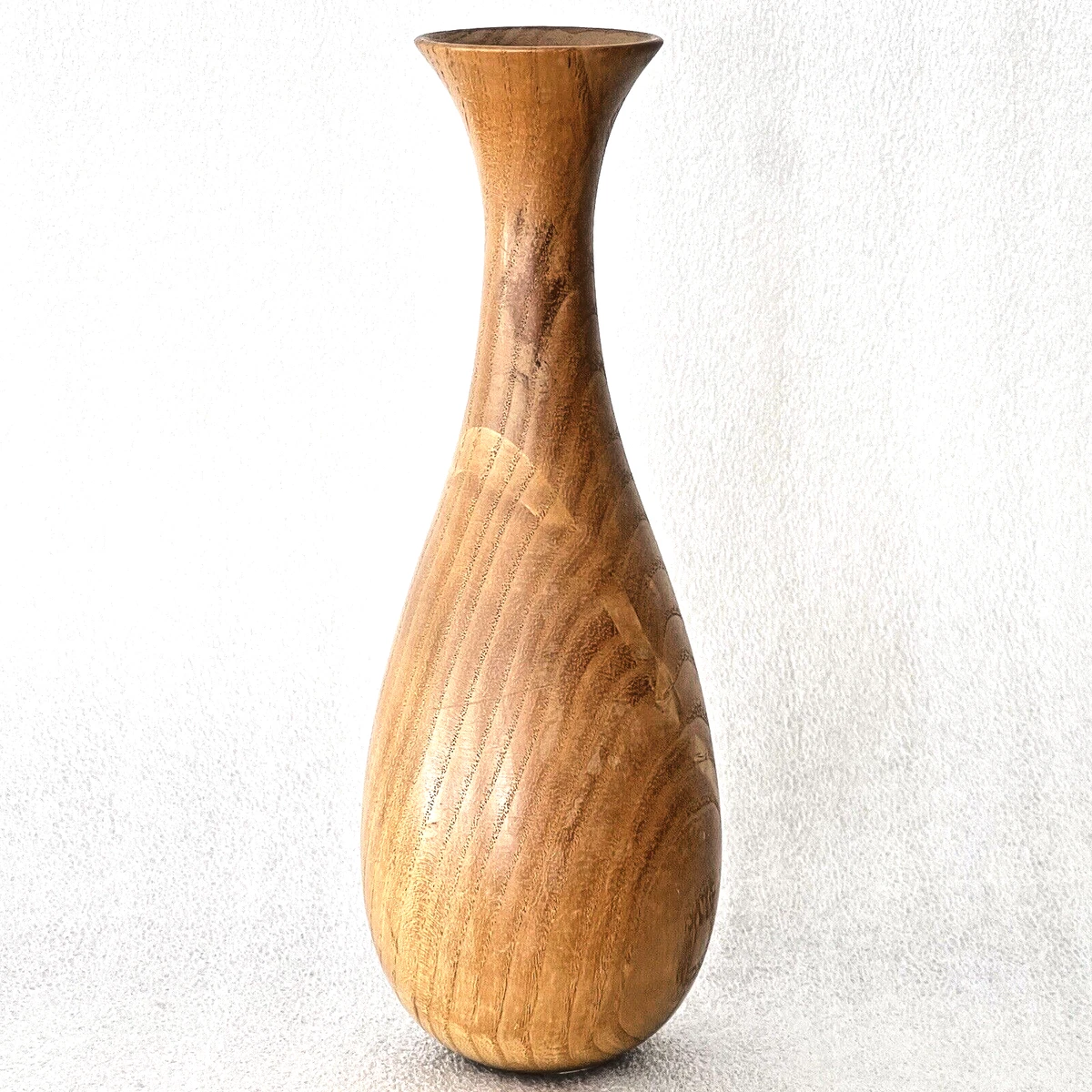 Vintage wood turned vase