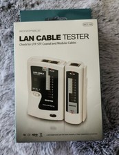 Monoprice RJ-11 and RJ-45 Modular Plug LAN Cable Tester MCT-108 for UTP STP