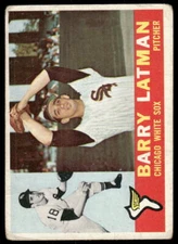 1960 Topps #41 Barry Latman Chicago White Sox Good 36326