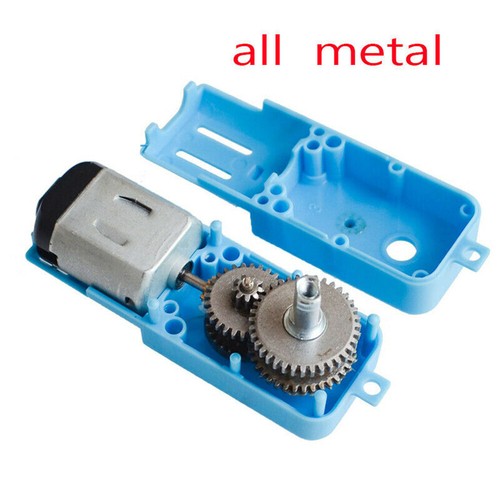 1:90 Geared Motor TT Roboter Smart Auto Chassis Anti Interferenz 3V-6V 110RPM - Imagen 9 de 11