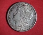 1887-S Morgan Silver Dollar - #P27762