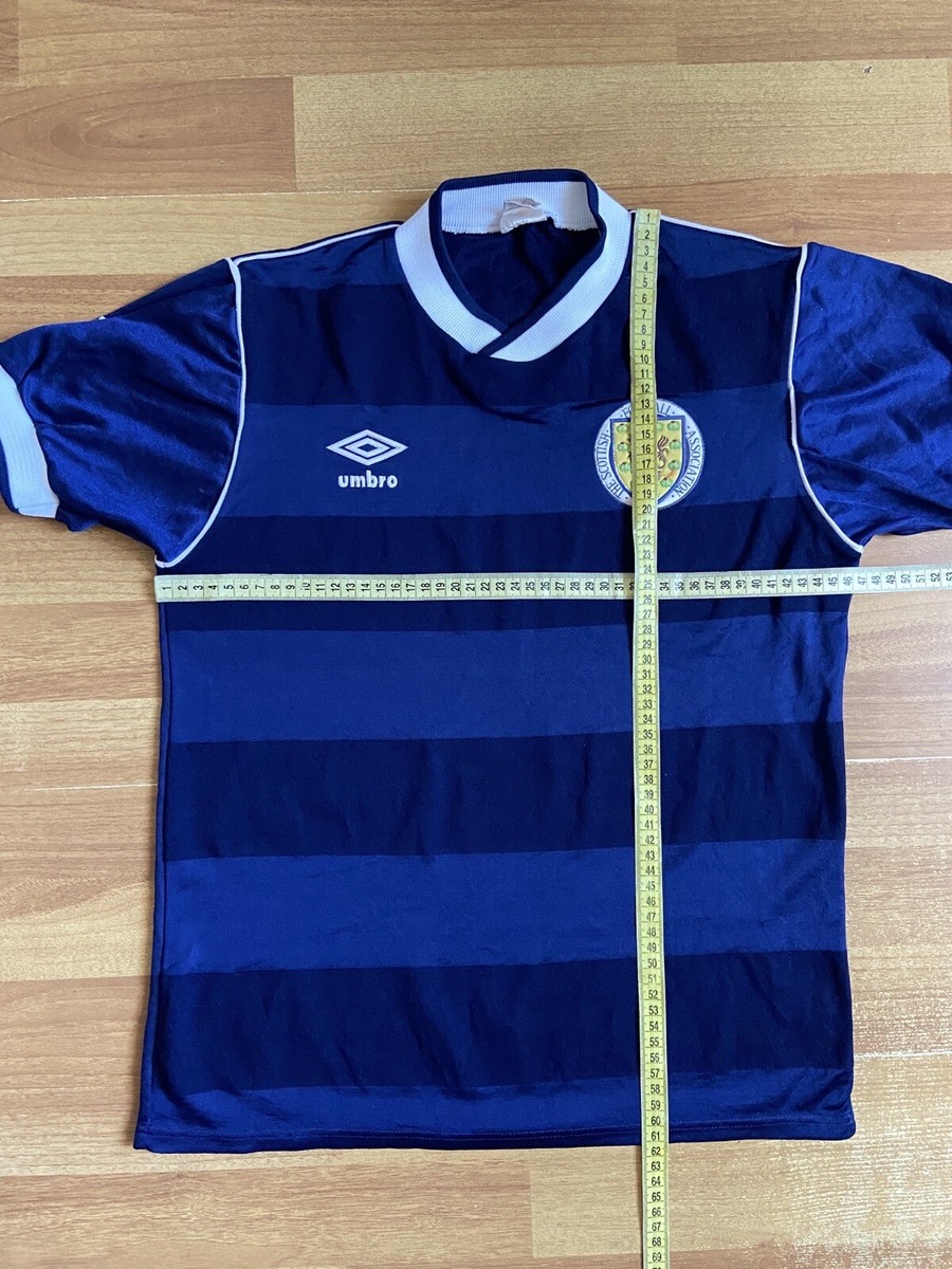 SCOTLAND 1986 HOME FOOTBALL SHIRT SOCCER JERSEY UMBRO sz 38/40 M