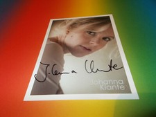 Johanna Klante  Film signed signiert autograph Autogramm Autogrammkarte