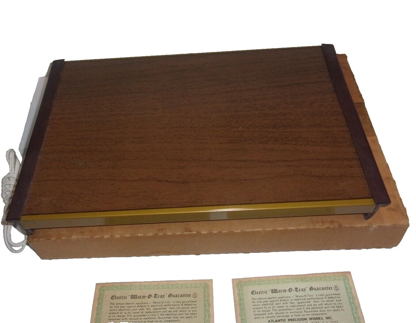 Brown Rozaduras Bandejas de bandejas de calentamiento