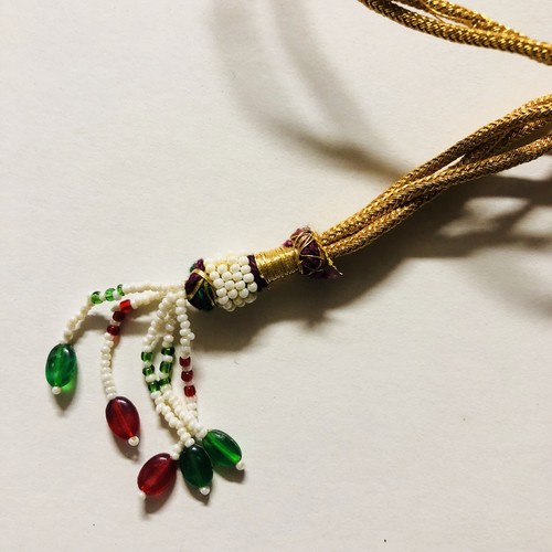 NUEVO COLLAR/TIKKA+juego de pendientes india 4 piezas cuentas doradas kundan-BOLLYWOOD-EE. UU. - Imagen 11 de 11