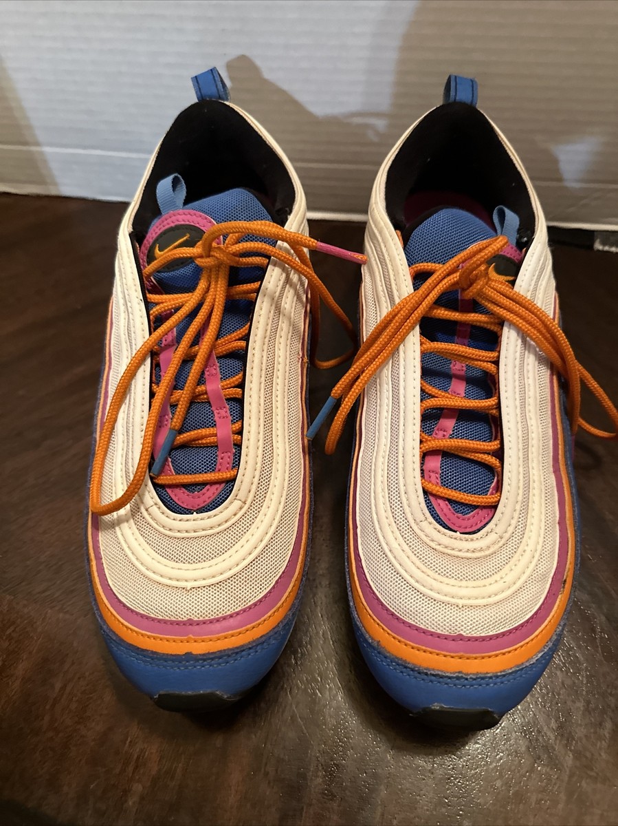 Nike Air Max 97 Multicolor White Blue Active Fuchsia CW6992  display picture 3