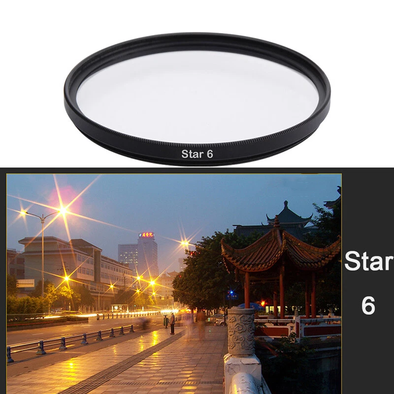 95mm 105mm Star Line Star Filter 4 6 8 Piont Camera Filter For Canon Nikon Sony - Image 3 of 4