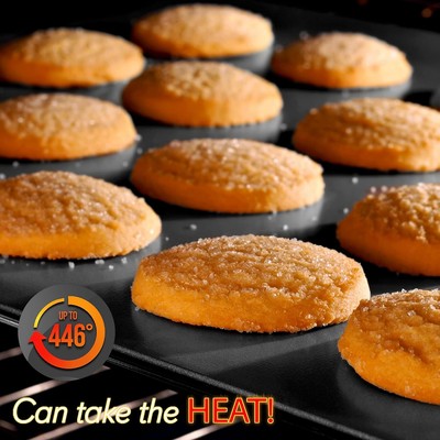 NutriChef 3-Pc. Nonstick Cookie Sheet Pans - PFOAm PFOSm PTFE-Free, Professional